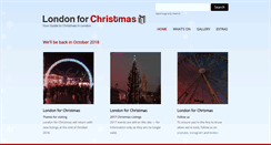 Desktop Screenshot of londonforchristmas.com